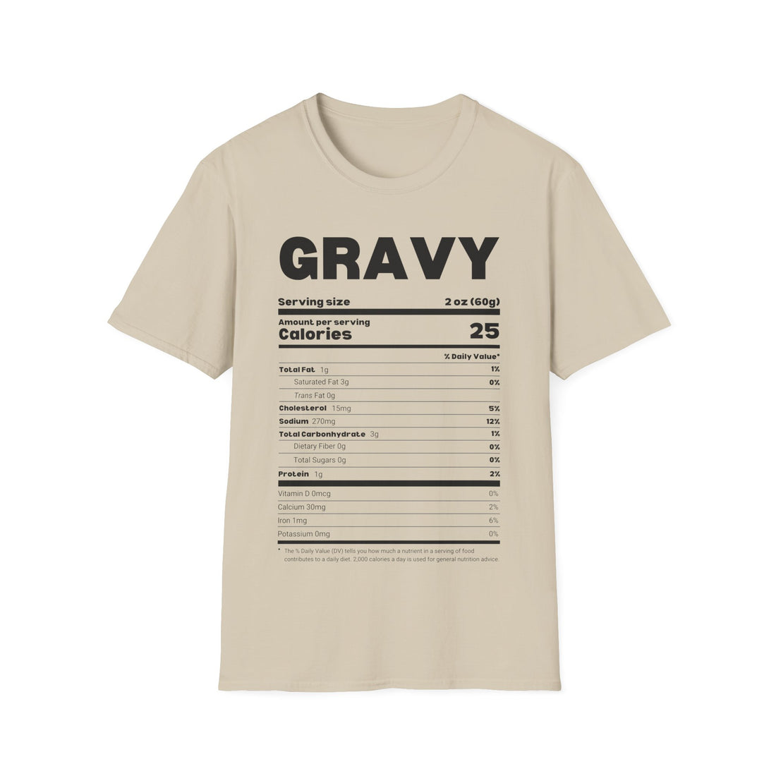 Gravy - Nutrition Facts