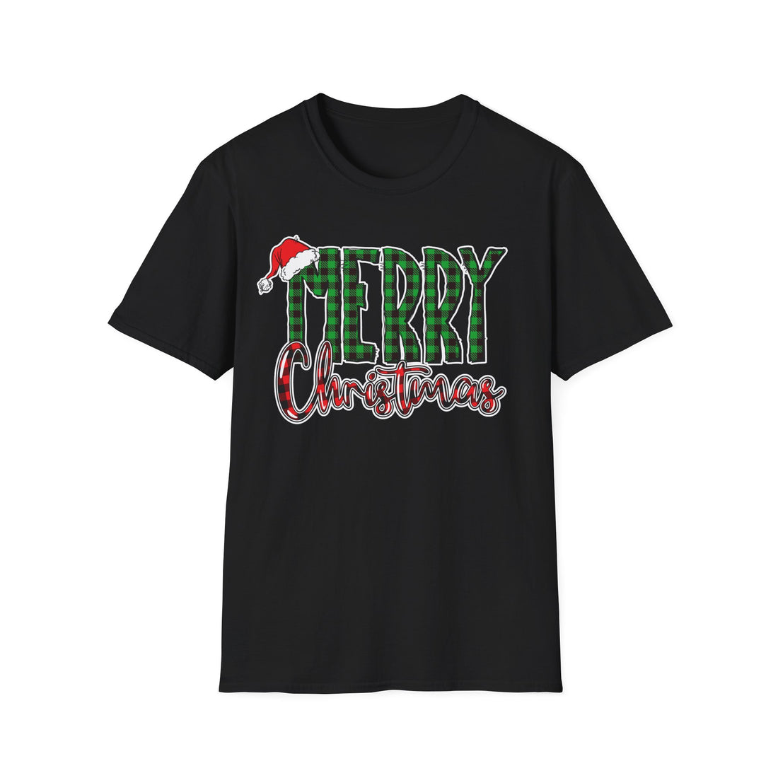 Copy of Merry Christmas - Retro Letters 2 - Christmas Collection | Short Sleeve Tee [Unisex]